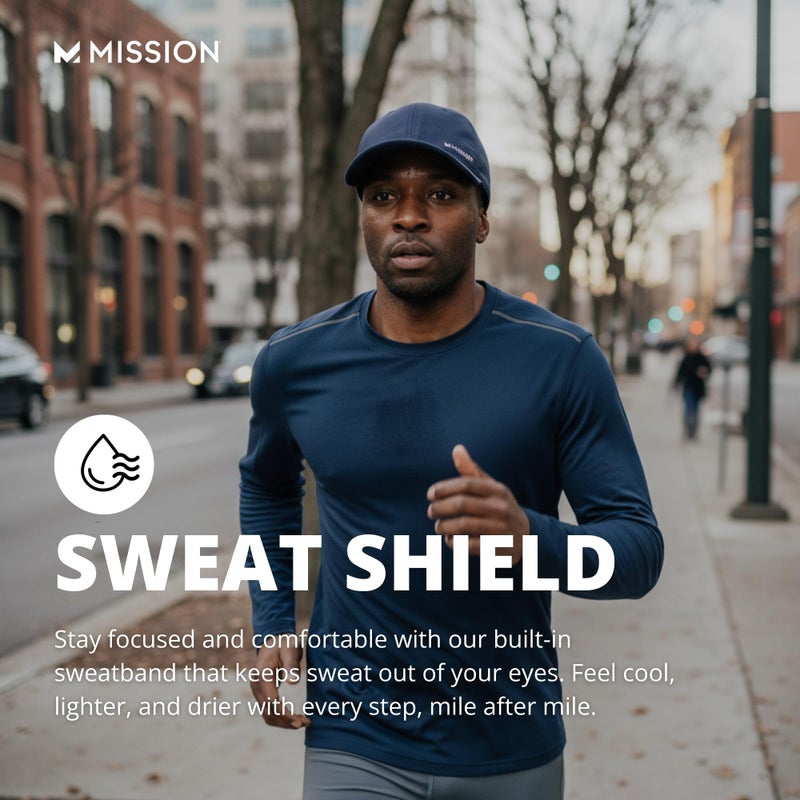 MISSION Cooling UPF Performance Hat - Unisex One Size Cap for Workouts, Golf & Running - Sweat & Water Activated Technology (Classic Camo Safari) - Image 4