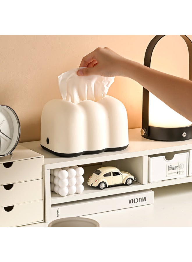 Cloud Tissue Box Desktop Wind Coffee Table Household Paper Box High Color Value Cream Wind Wall Hanging Tissue Box