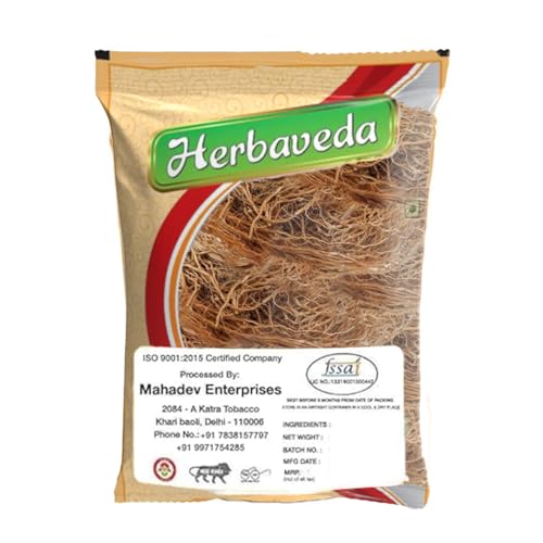 LEANBEING Herbaveda Vetiver Roots|Khus Root|Dried Khas Root|Ramacham Roots|for Insomnia & Pain Management |À¤À¤¸ À¤À¥ À¤À¤¡À¤¼ (50 Grams) - Image 2