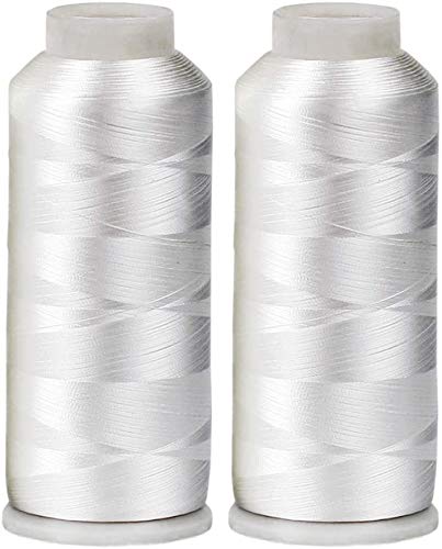 ThreadNanny خيوط تطريز بوبين 2 إكس-كبير - 60wt لآلات التطريز وآلات الخياطة خالية من الوبر - 5500 ياردة لكل منها - Image 2