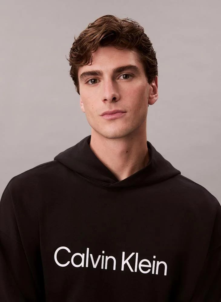 CALVIN KLEIN Logo Pullover Hoodie