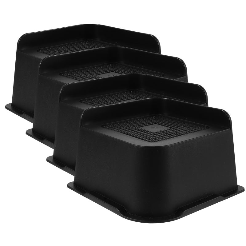 Bed Legs Risers, Durable Furniture Lifters for Sofas Chairs Beds, Prevent Floor Scratches - Image 1