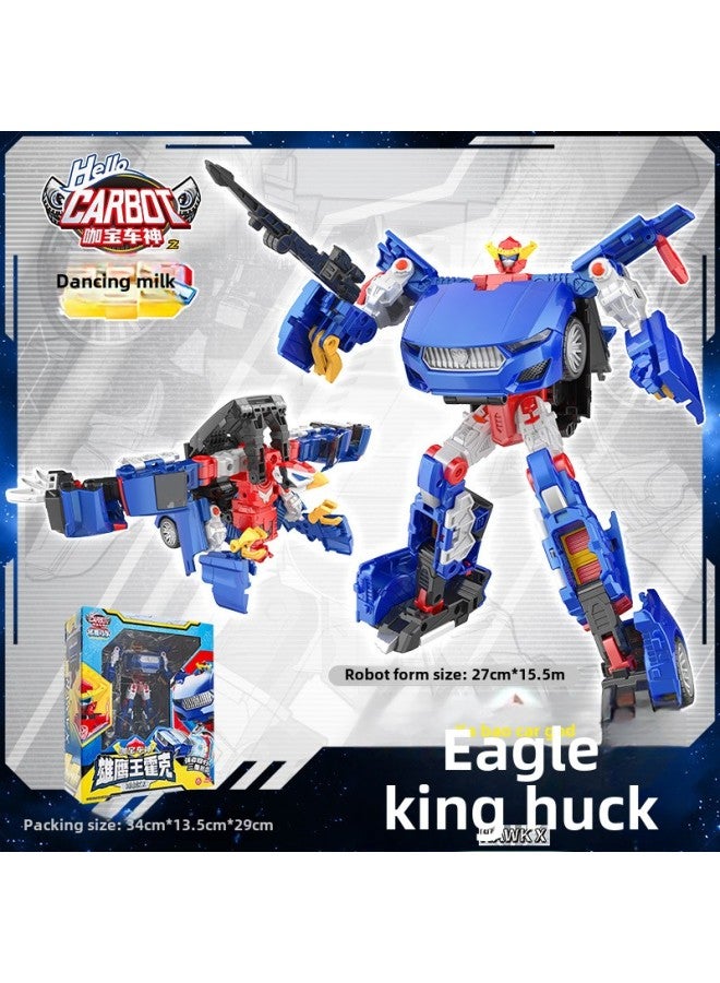 Buy Qiku Ka Bao Car God Full Set Of Dancing Team Deformed Car Robot King Kong Toy Gift-Color:Classic Edition  Hca001 - Image 1