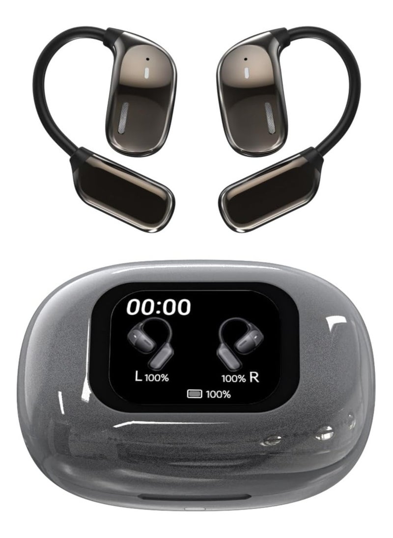 CMGTYYD Translation Earbuds Real Time, Translator Earbuds with LED Touch Screen 50H Playtime, Offline Translator for Exploring Expat Life Freely, Compatible with iOS & Android, 138 Language Support  - Image 1
