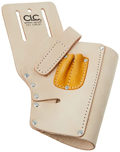 Custom Leathercraft CLC Custom Leathercraft DRL91 45 Degree Cordless Drill Holster, Beige - Image 3