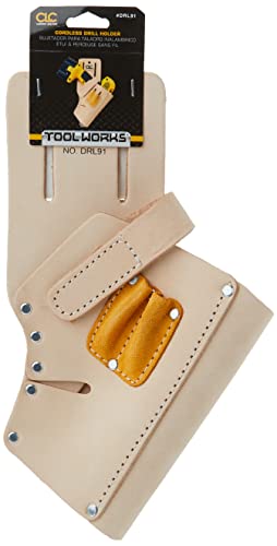 Custom Leathercraft CLC Custom Leathercraft DRL91 45 Degree Cordless Drill Holster, Beige - Image 2