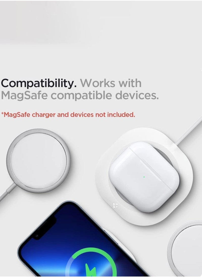 Spigen Mag Fit MagSafe Charger Pad for iPhone 13 / 12 Models (Charger Not included) - White  - Image 2
