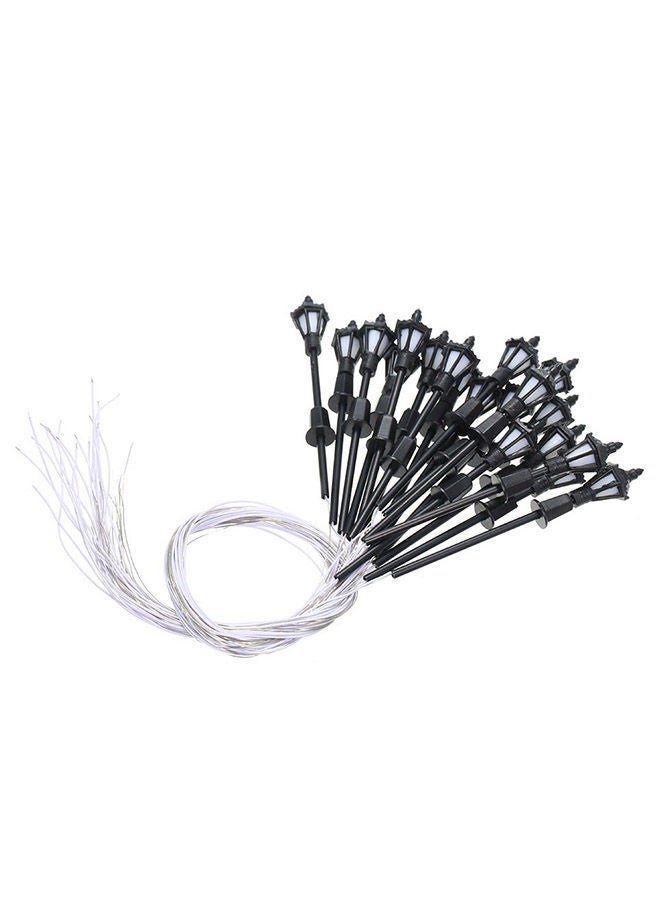 NIBEMINENT 20-Piece Model Street LED Lamp Set - Image 1