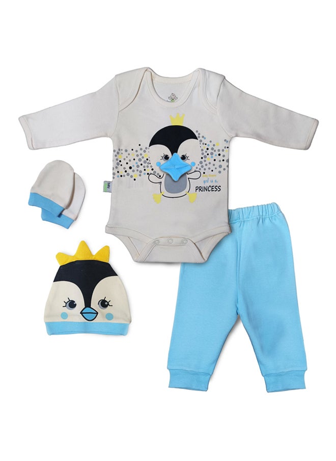 BabyShoora Baby playsuit set 4 pieces  - Image 1