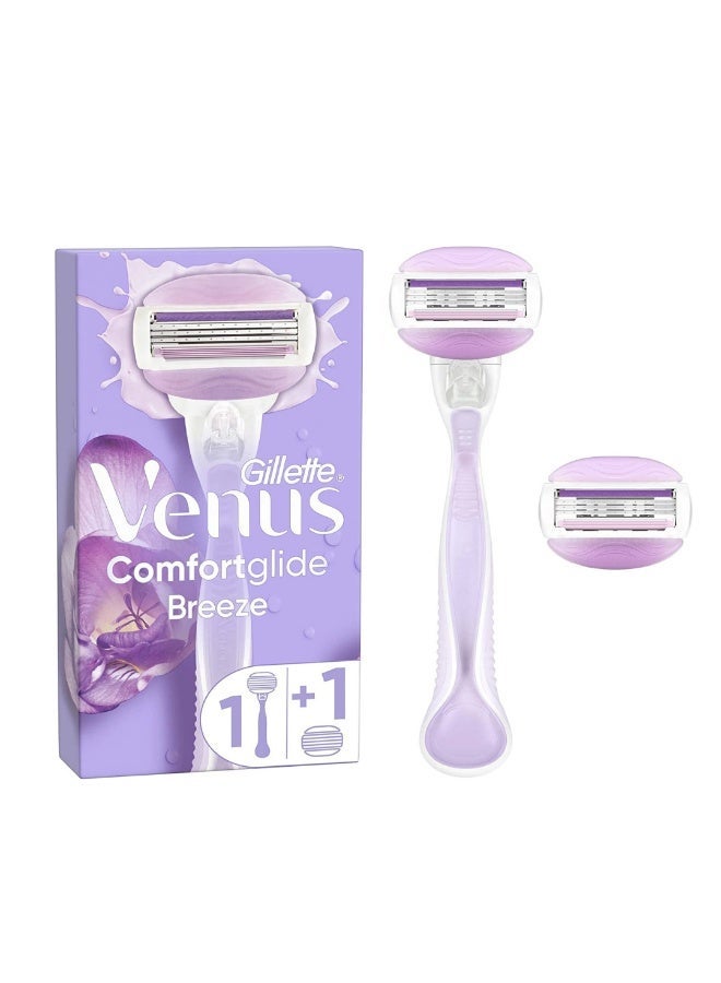 Gillette Women's Razors for Face and Body Hair Removal - 3 Blades - Image 1