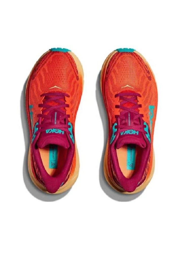 Hoka One One Challenger ATR 7 Outdoor Running Sneakers Orange/Red  - Image 4