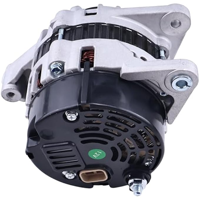 LSSOCH 12V 90 Amps Alternator 7008772 6675292 A12390N 6678205 6690593 TA000A48401 Compatible With Bobcat Skid Steer S130 Kubota V2003-M Dsl 2002 2003 2004 2005 S130 V2203DI Dsl 05 06 07 08 09 10 11 - Image 4