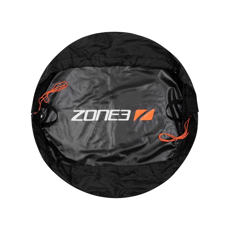 ZONE3 Wetsuit Changing Mat Waterproof Portable Surf Diving Beach Changing Mat Open Water Accessory Black - Image 1