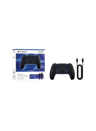 DualSense Wireless Controller – Midnight Black + USB Cable for PC - view 2