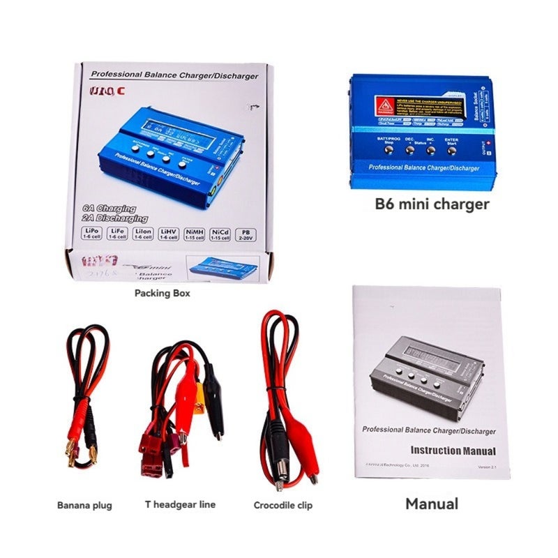 SKYRC B6 MINI 60w Li-ion Battery Balance Charger IMAX B6 Mini - Image 3