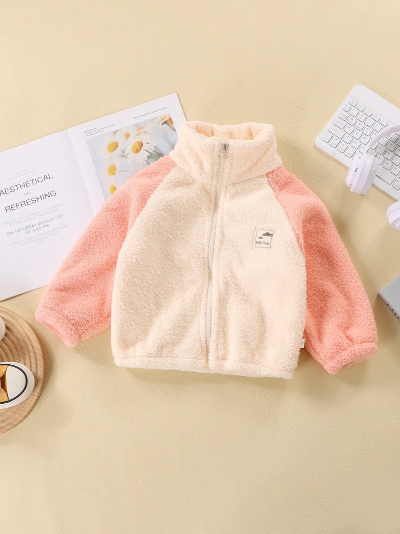Children'S Thickeneded Warm Outwear, Woolen Sweater, Baby Cloud Velvet Cardigan, Boys And Girls, Fashionable And Stylish When Going Out In - Image 5