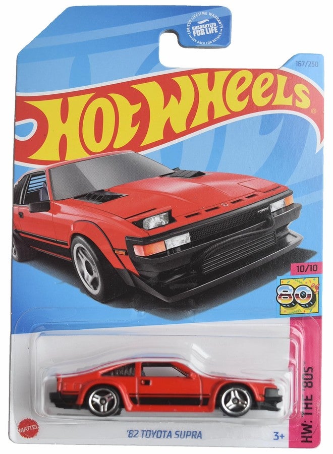 Hot Wheels '82 Toyota Supra, HW The '80s 10/10 [red] 167/250 - Image 2