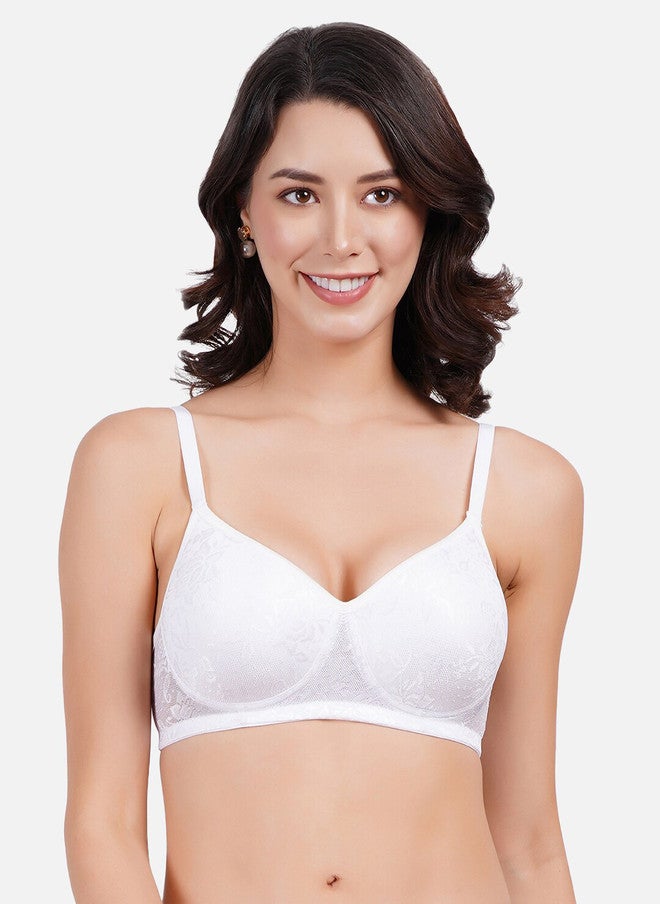 FIMS Pack of 2 Full Coverage Lightly Padded Everyday Bra With All Day Comfort - Image 2