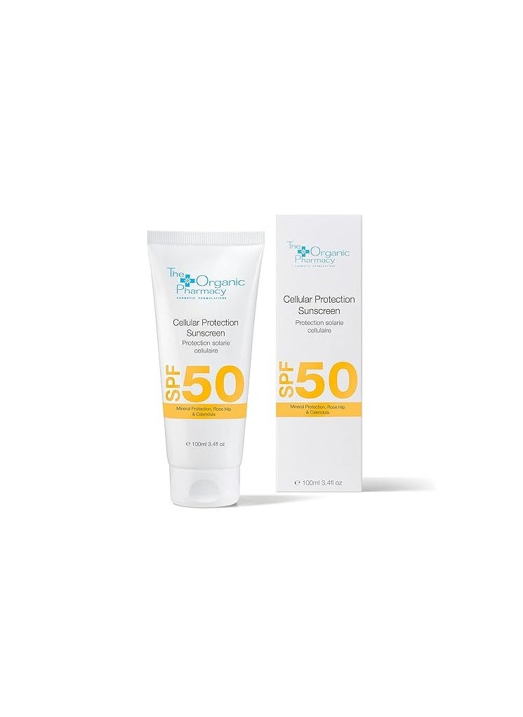 The Organic Pharmacy - The Organic Pharmacy Cellular Protect Sunscreen Spf30 100ml - Image 1