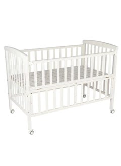Star Kids Wooden baby bed - white  - Image 1