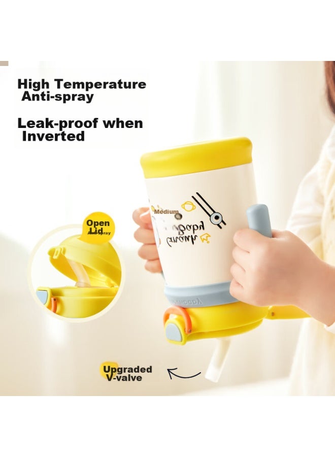 Imperial Pet Huangchong Insulated Cup, Baby Training Cup, Children's Water Bottle, Original Accessories With Strap, Lisi Orange - Image 5