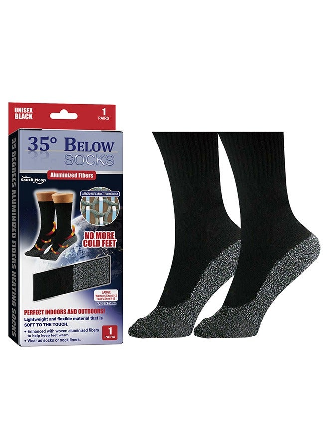 Heated Socks, Self Heating Socks, Tourmaline Self-Heating Magnetic Socks, Massage Socks for Men and Women, Foot Warmer Socks, Great for Outdoor Mountaineering, Skiing, Fishing - Image 1