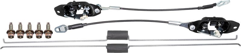 APDTY 140171 Tailgate Cable Latch Rod Handle & Trim Bezel Kit Without Keyhole - Image 4