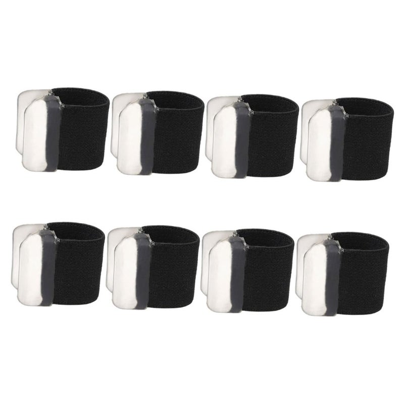 4Pairs Toe Separators for Men Women Bunion Corrector Overlapping Toe Spacers for Foot Alignment Comfortable Breathable Design Reusable Gel Correctors for - Image 1