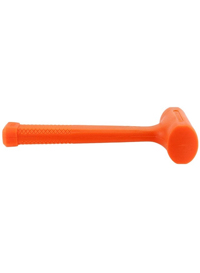 MUKLEI 2 Piece 4 Lb 14" x 5.3" Dead Blow Hammer Orange, Durable Rebound Resistant Dead Blow Hammer with Non-Slip Grip, Non-Marring Dead Blow Mallet - Image 5