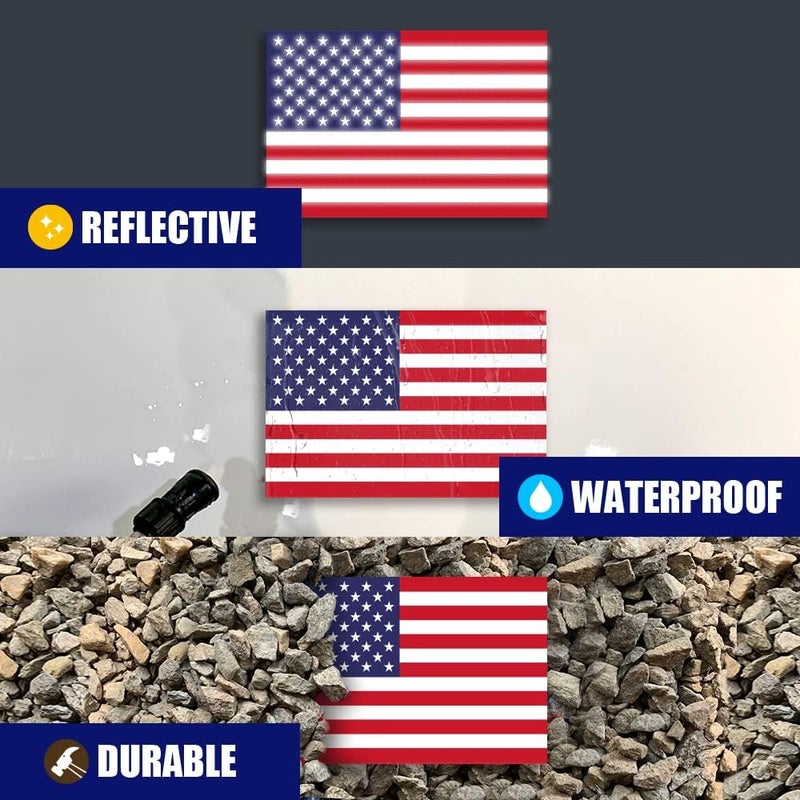 GEEKBEAR National Flag Car Magnet (Russia, 2 Pack) - Reflective Waterproof Durable Magnetic Sign - 6 x 4 in - Image 5