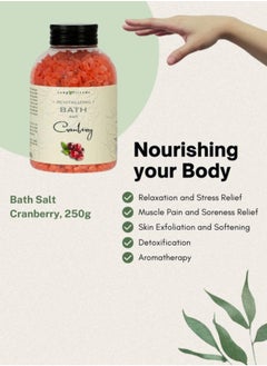 Soap&Friends Soap&Friends Fine-Grained Cranberry Bath Salt - 250 g  - Image 5
