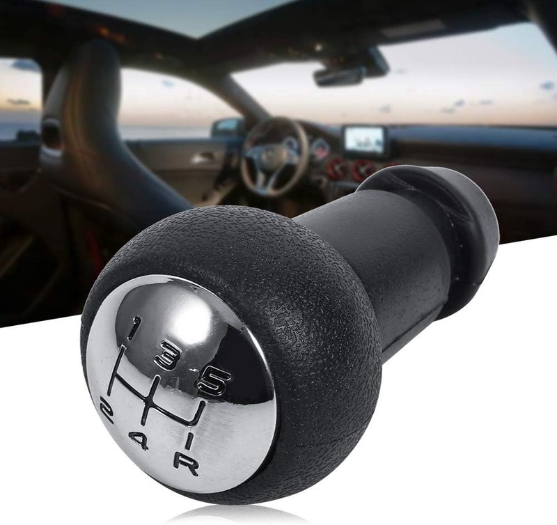 Haofy Universal Black 5 Speed Gear Shift Knob for Manual Transmission Suitable for 307 Durable Replacement with Easy Installation for Daily Commute Workout Travel and Weekend Getaways - Image 2