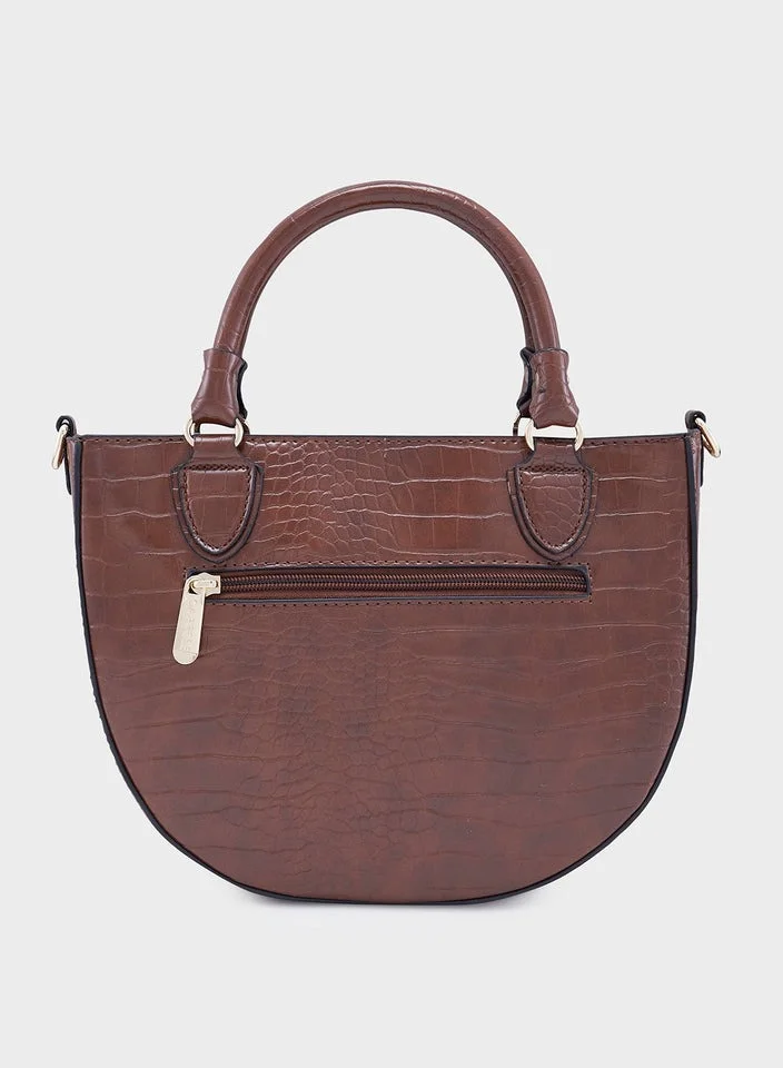 CAPRESE CAPRESE-NICOLE SATCHEL SMALL BROWN