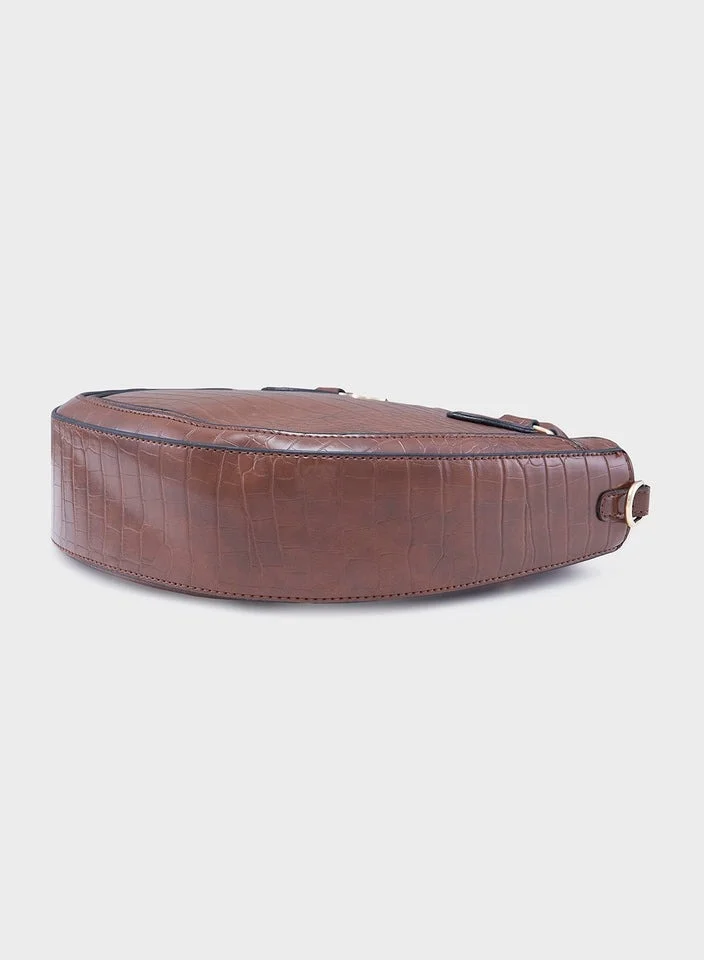 CAPRESE CAPRESE-NICOLE SATCHEL SMALL BROWN