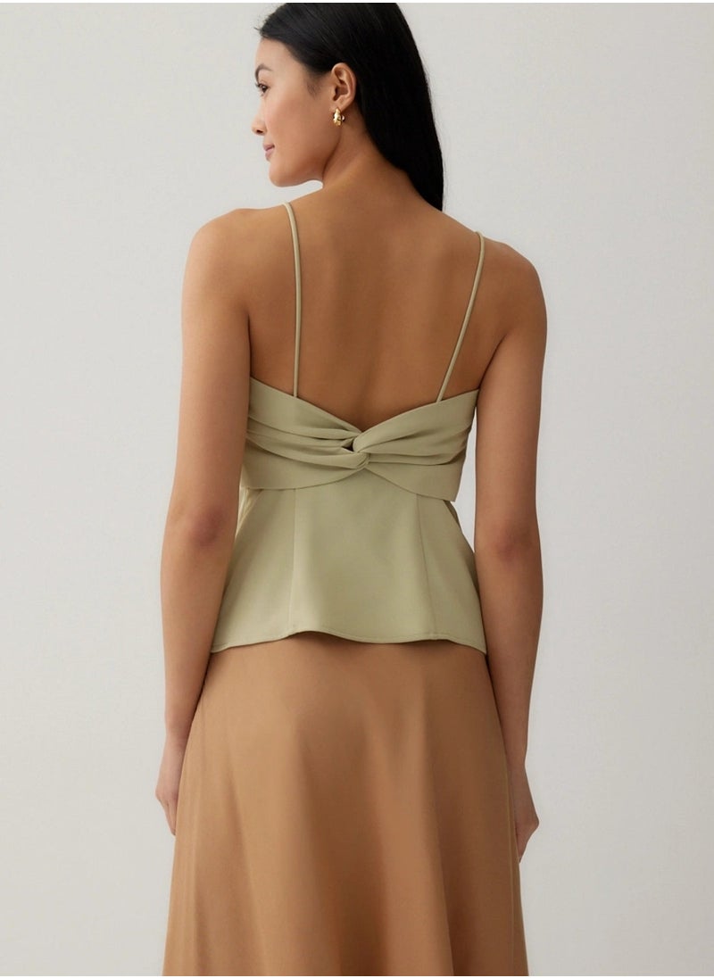 STYCHED - Lisbon Baby Green Top - Image 1