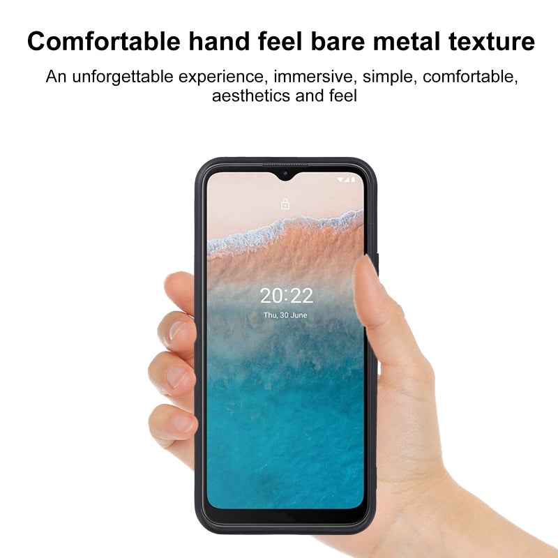 HuHa Case Cover TPU Phone Case For Nokia C21 Plus(Black) - Image 3