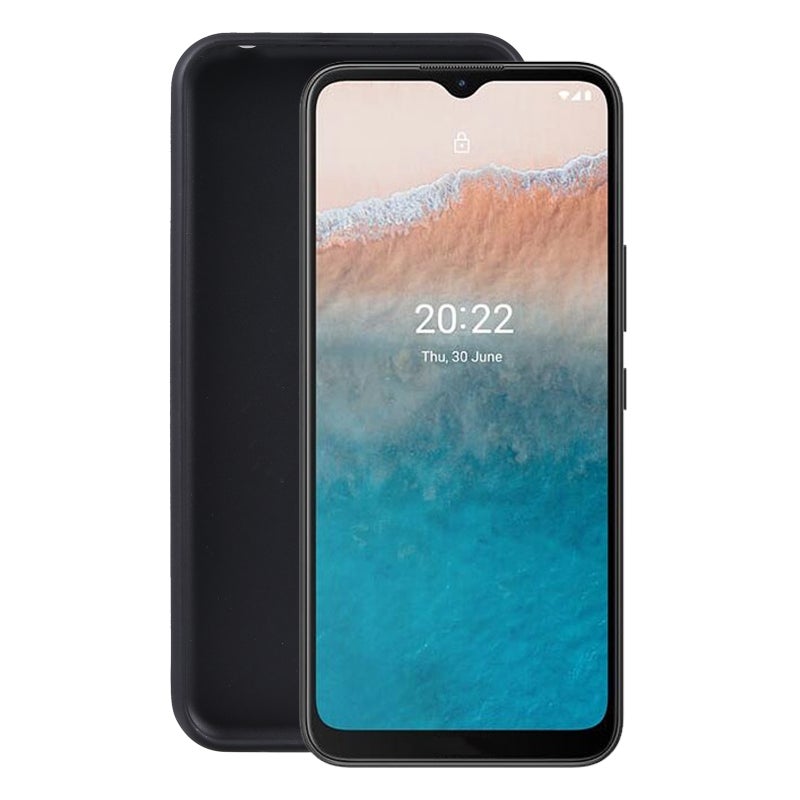 HuHa Case Cover TPU Phone Case For Nokia C21 Plus(Black) - Image 1