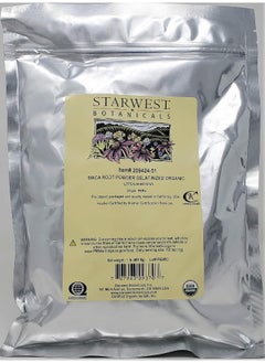 Starwest Botanicals Organic Maca Root Powder (Gelatinized), 1 Pound  - Image 1
