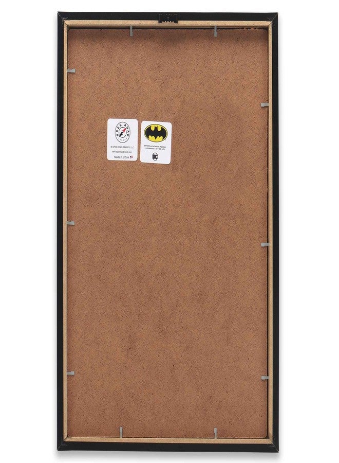 Open Road Brands DC Comics Batman Comic Book Cover Framed Wood Wall Decor - Retro Batman Wall Art for Man Cave or Movie Room - Image 3