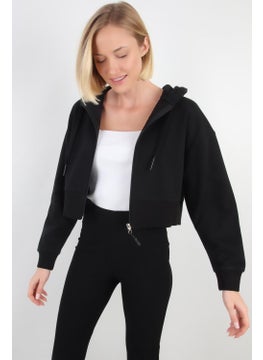 Alexander Gardi Crop Hoodie Cardigan (B20-5013)  - Image 2