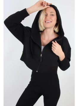 Alexander Gardi Crop Hoodie Cardigan (B20-5013)  - Image 3
