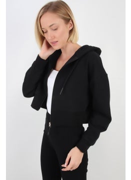 Alexander Gardi Crop Hoodie Cardigan (B20-5013)  - Image 4