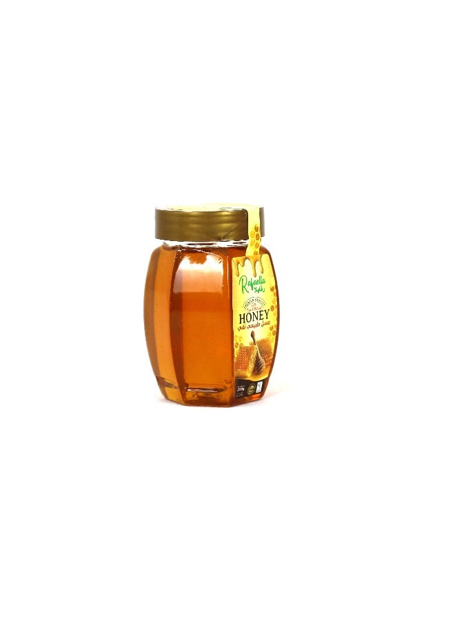 Rafaella Natural Honey Hexa Jar, 250g | Premium Quality | 100% Pure Honey | No Added Sugar or Preservatives - Image 3
