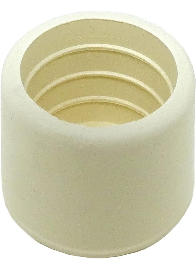 Shepherd Hardware Shepherd Hardware 9225 1-1/2-Inch Inside Diameter Rubber Leg Tips, 2-Pack, Off-White -89225  - Image 5