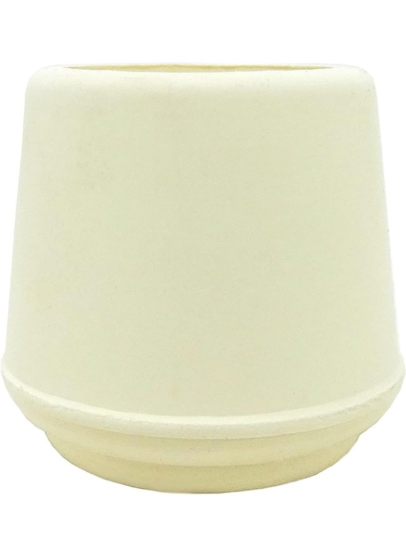 Shepherd Hardware Shepherd Hardware 9225 1-1/2-Inch Inside Diameter Rubber Leg Tips, 2-Pack, Off-White -89225  - Image 2