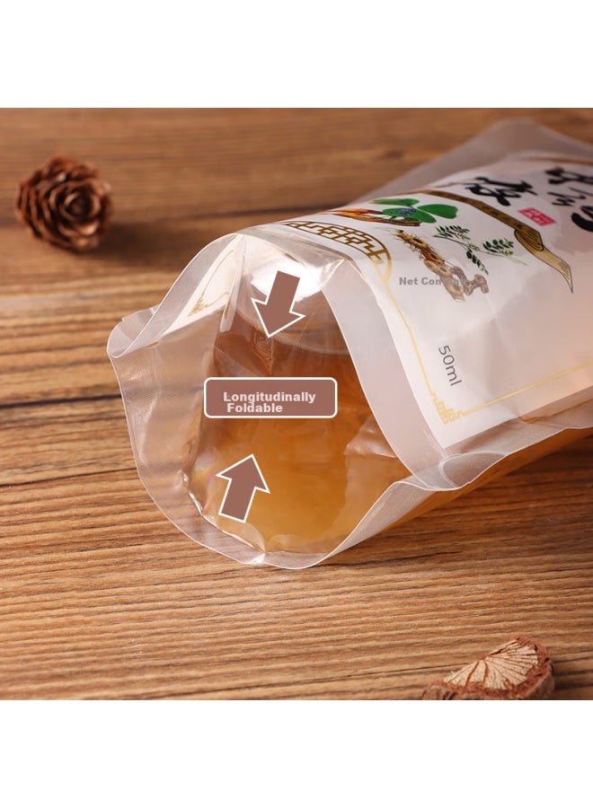 Bai Jie Baijie Chinese Herbal Medicine Bags, Sealed Bags, 350ml, 50 Pieces, Liquid Bags, Decoction Bags, Packaging Bags, Self-standing Spout Bags  - Image 5