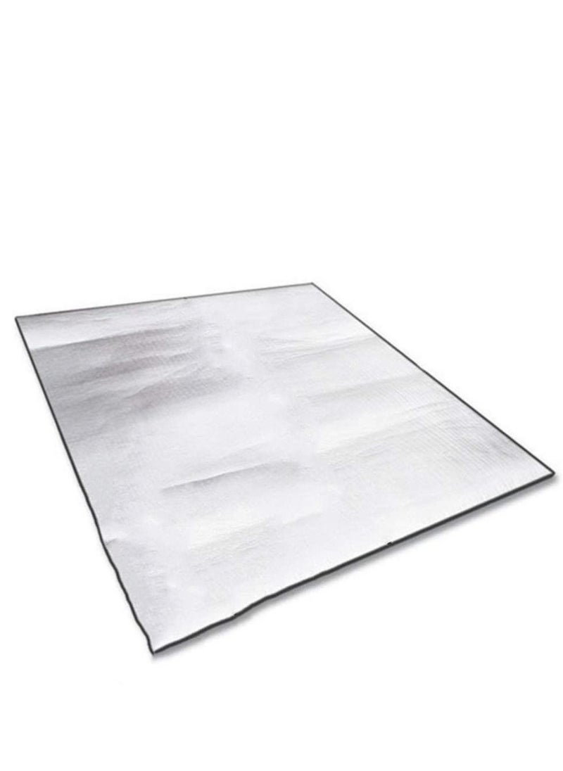 Arabest - Camping Mat Foam Foil Blanket for Camping Foam Pad Insulating Foil Mat Sleeping Tent Pad Thermal Aluminum Camping mat for Reflecting Heat - Image 1