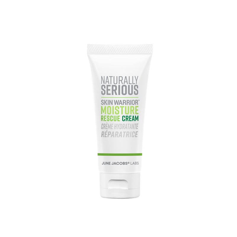 Naturally Serious | Skin Warrior Moisture Rescue Cream, Daily Moisturizing Cream, Skin Barrier Cream, Vegan Skincare, Cruelty-Free Skincare - Image 1