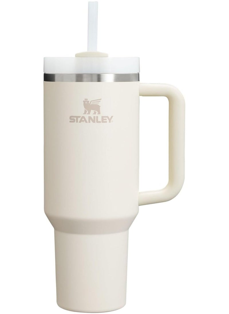 Stanley - Stanley Quencher Stainless Steel Vacuum Insulated Tumbler with Lid and Straw for Water, Iced Tea or Coffee, Smoothie and More, 40 oz - Image 1