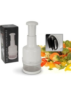 Muy Mucho Muy Mucho Vegetable Grinder, White  - Image 1
